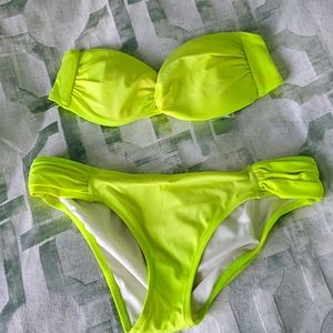 Victoria's Secret Swim Neon Yellow